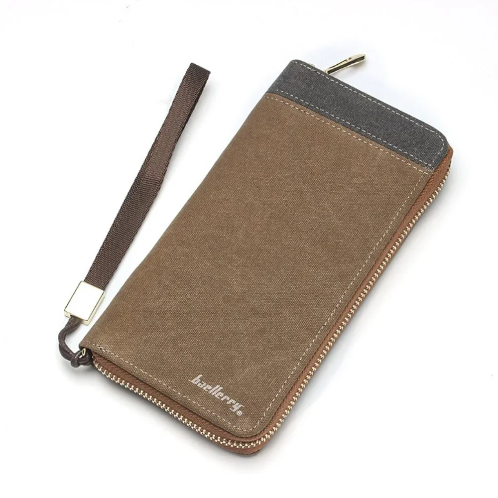 Men Vintage Canvas Wallets